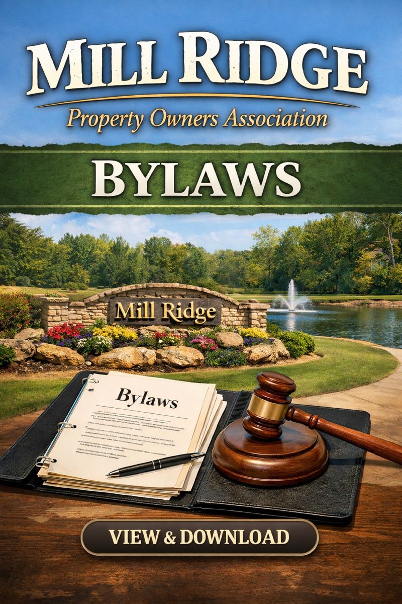 MillRidge Bylaws